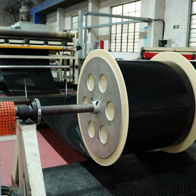 Black PP conveyor belt