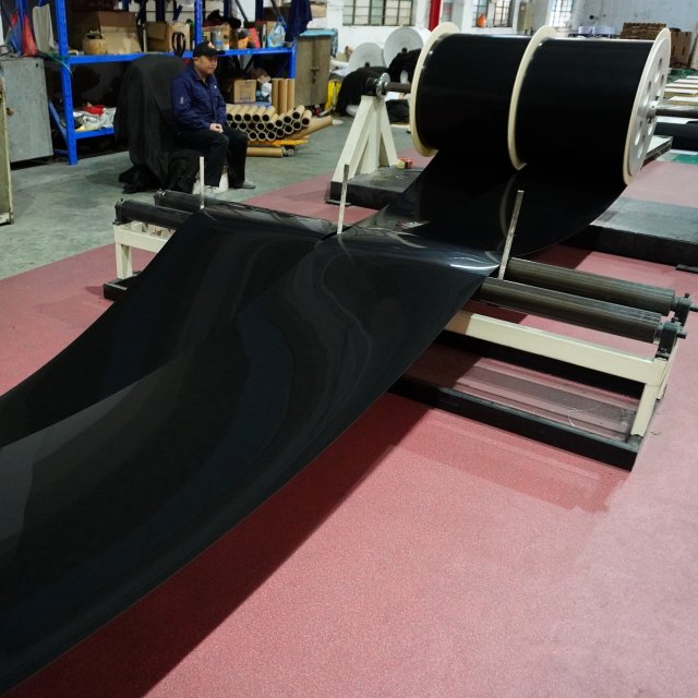 Black PP conveyor belt